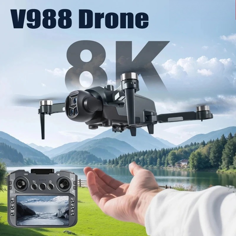 Drone Thermal Imaging - Оригинальный дрон V988 с двумя камерами