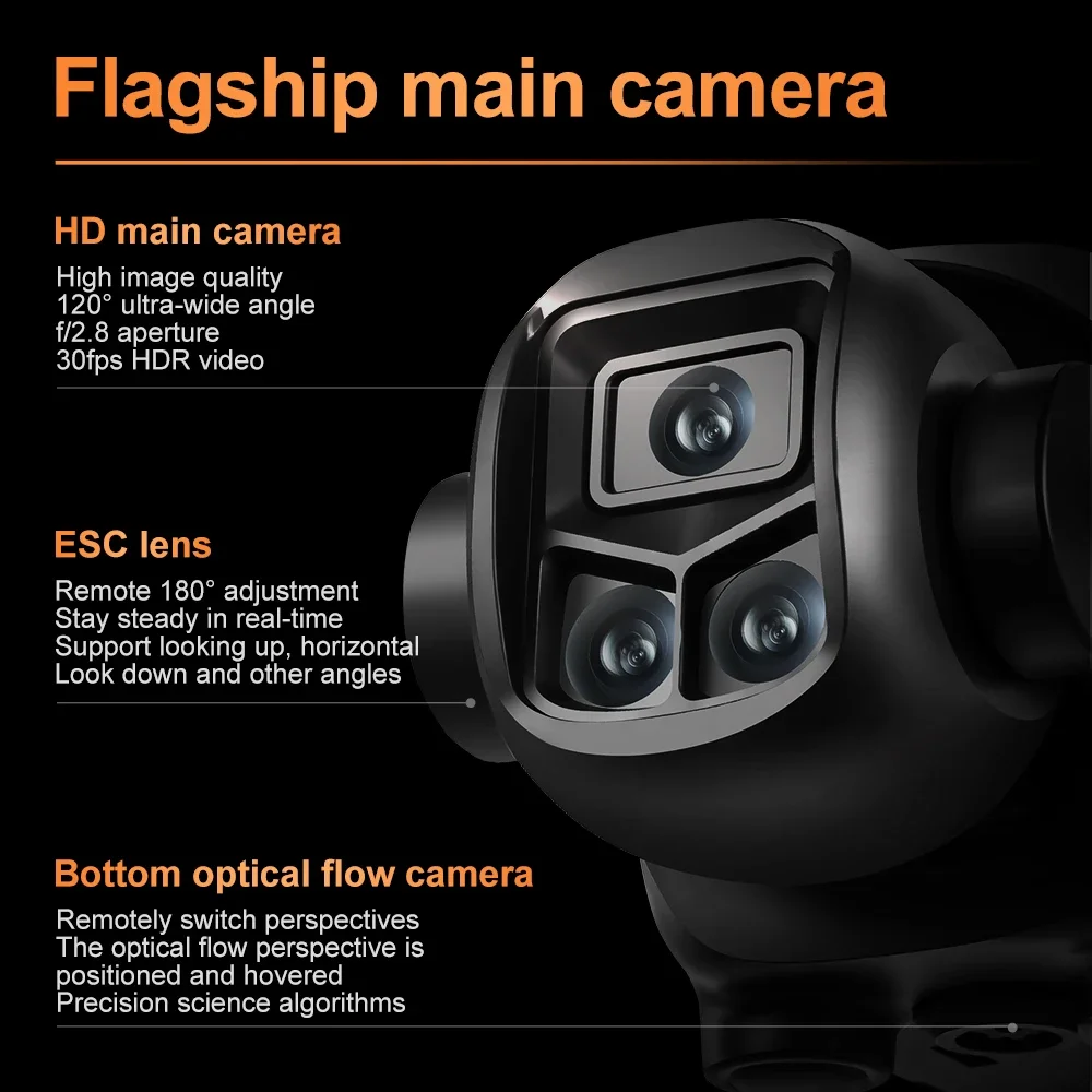 Оригинальный дрон V988 с двумя – обзор и цена Drone Thermal Imaging