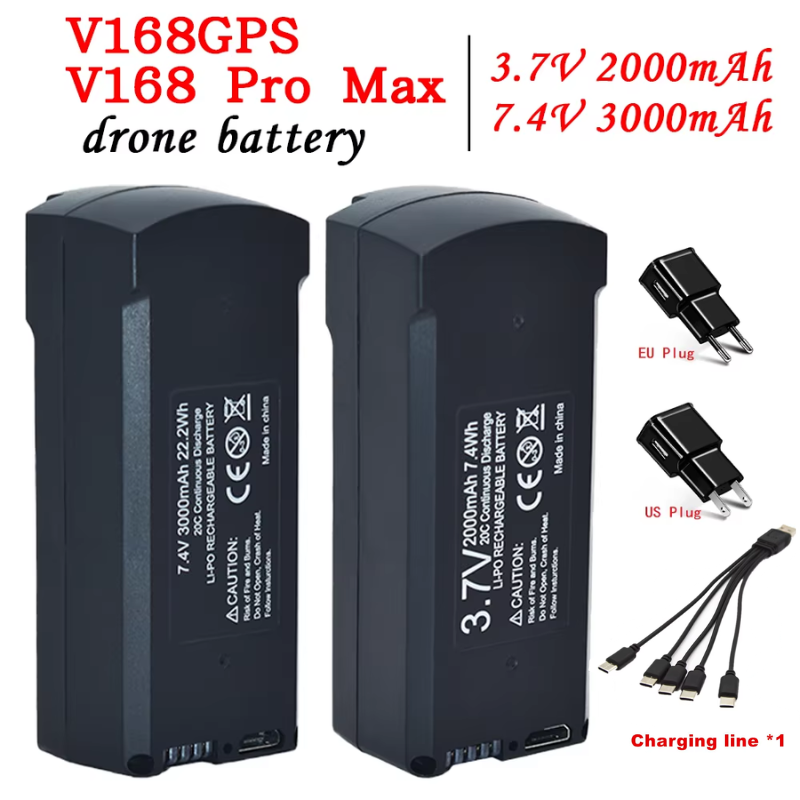 Аккумулятор GPS V198 7.4V 3000 – обзор и цена Drone Mapping