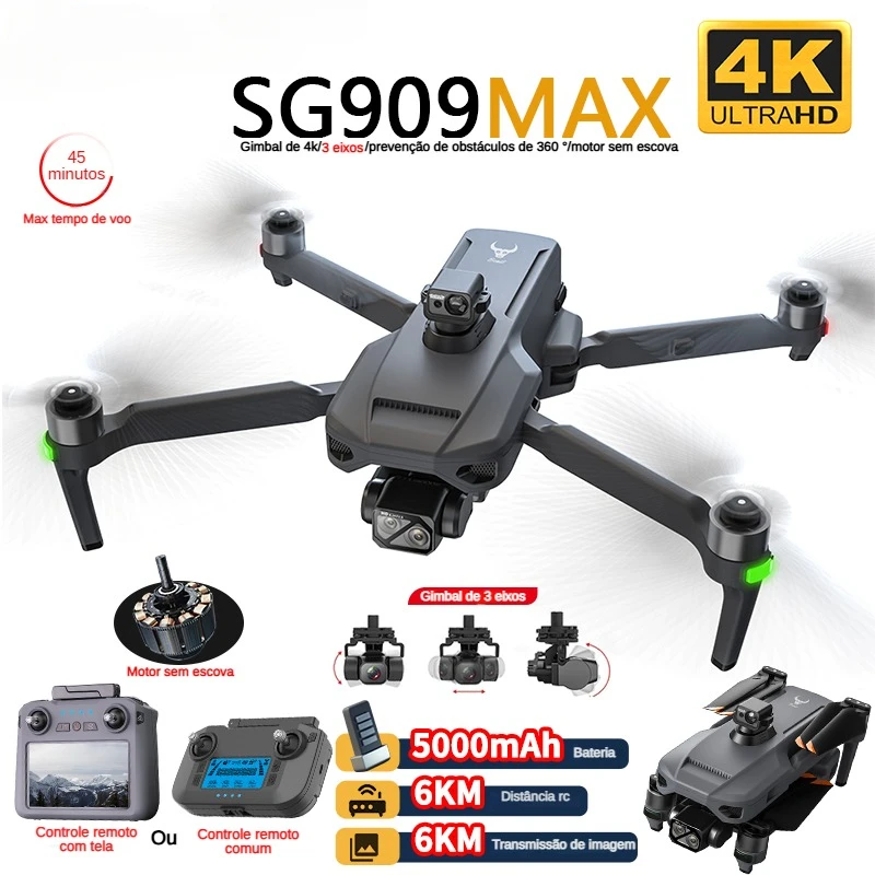 ZLL SG909 SG909MAX Профессиона – обзор и цена Drone Mapping